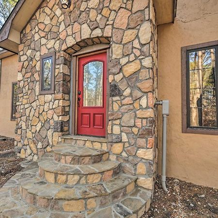 Tudor-Style Broken Bow Cottage With Hot Tub And Decks! Stephens Gap Kültér fotó