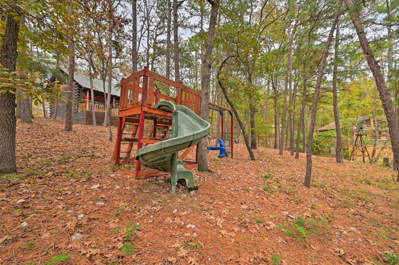 Tudor-Style Broken Bow Cottage With Hot Tub And Decks! Stephens Gap Kültér fotó